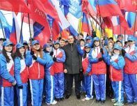 В Чебоксарах митинг, посвященный Дню народного единства, собрал более 10 тысяч человек
