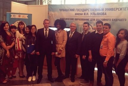 Активисты проекта "Диалог языков и культур" на Cъезде народов Чувашской Республики