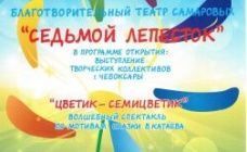 Благотворительный театр "Седьмой лепесток". Внеси свой вклад в спасение тяжелобольных детей!