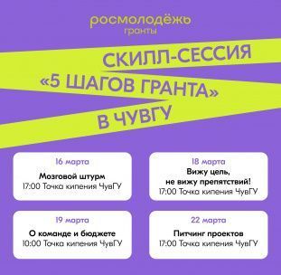 5 шагов гранта в ЧувГУ