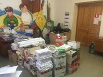 В рамках проекта "Бумажный бум" университет сдал 1222 кг макулатуры