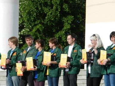 Открытие летнего трудового сезона