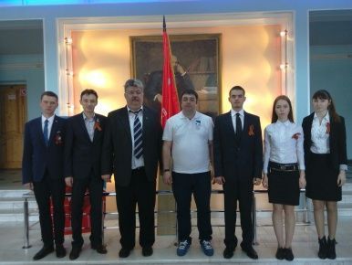 Знамя Победы прибыло в Чувашский государственный университет