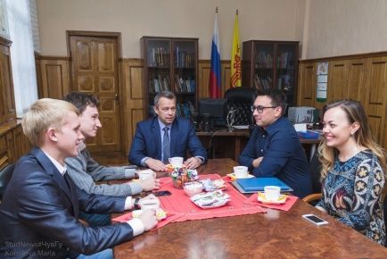 Представители Российского союза молодежи: "Чувашский госуниверситет - перспективная площадка для реализации федеральных молодежных проектов."